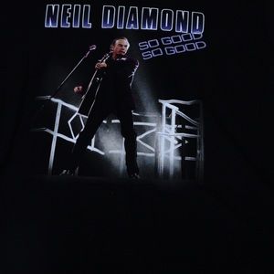 Neil Diamond 2008 world tour shirt
